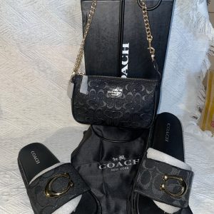 BLACK C Shoes & Bag Set